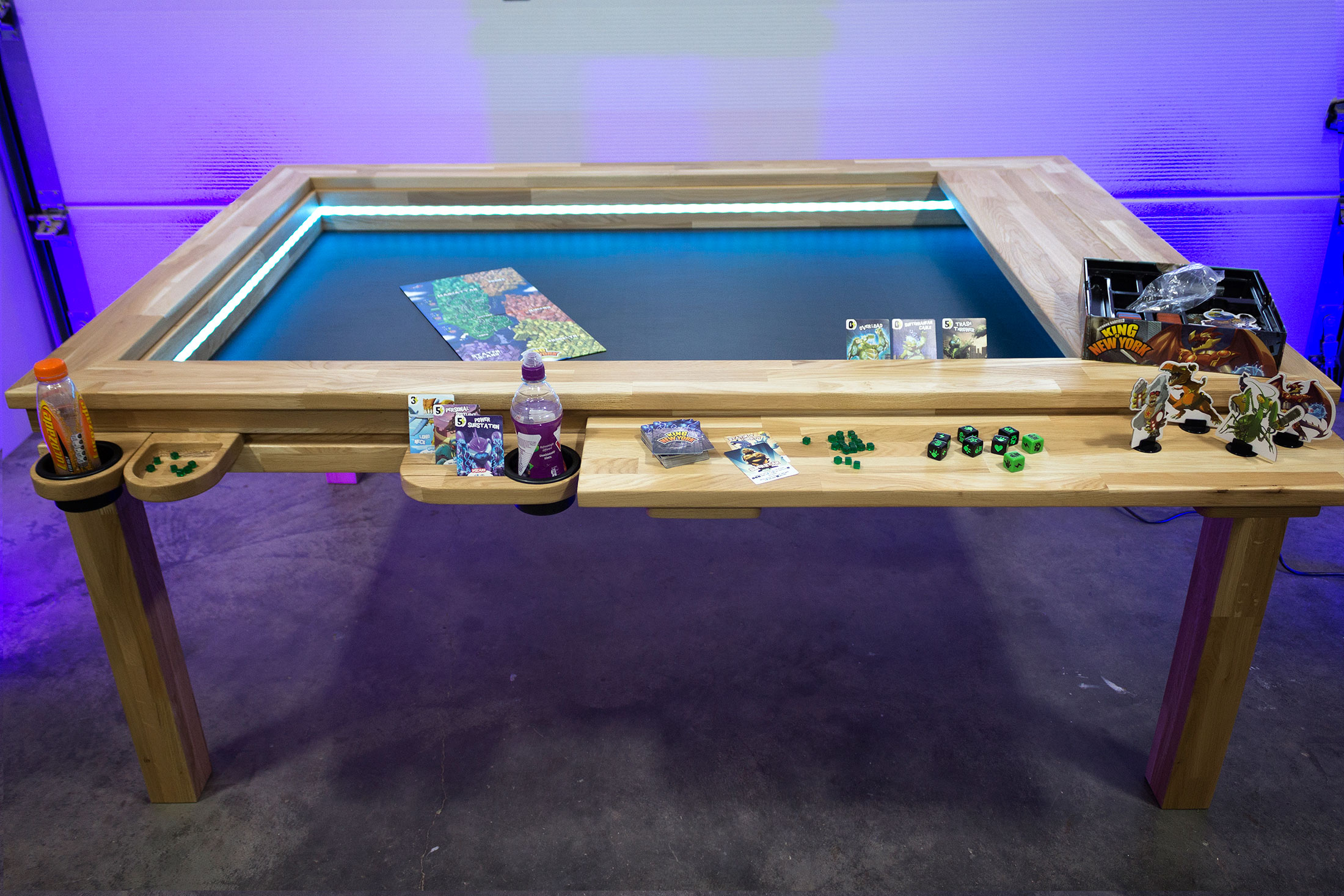 Wood game deals table